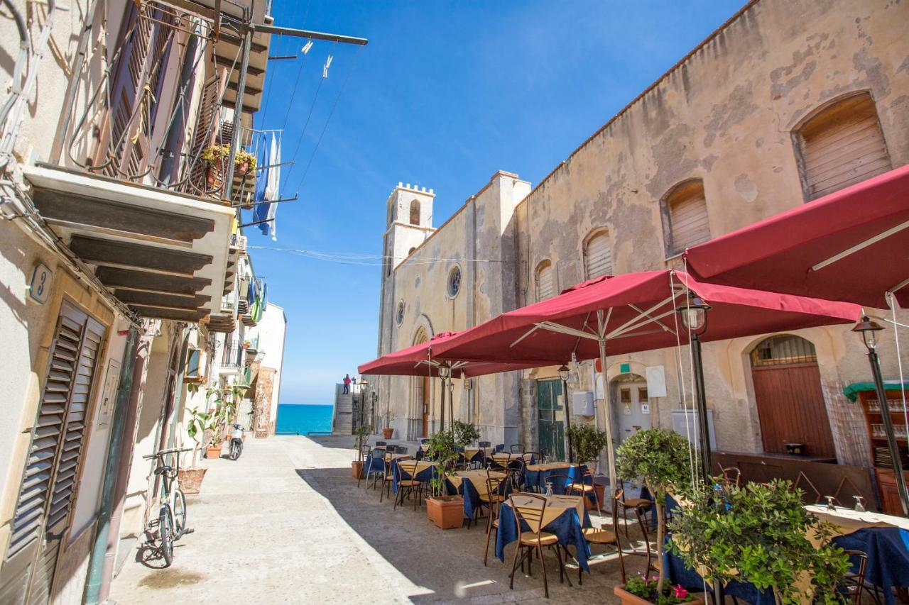 Casa Cielo Blu Lejlighed Cefalù Eksteriør billede
